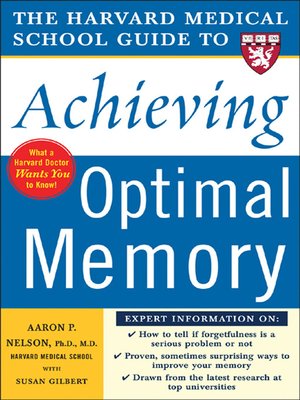 cover image of The Harvard Medical School Guide to Achieving Optimal Memory